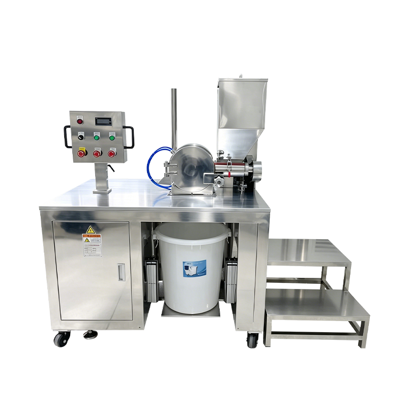 Macchina industriale per polverizzare polvere cosmetica superfine con alimentatore a coclea