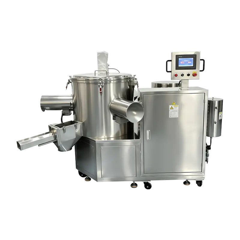 Miscelatore di polvere cosmetica industriale ad alto taglio da 200 litri con triplo tritatutto